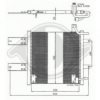 SEAT 6XO820411 Condenser, air conditioning